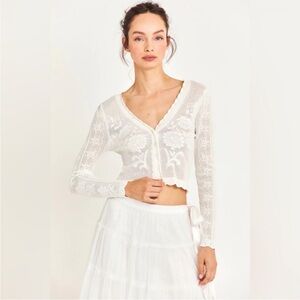 LoveShackFancy Arabesque cardigan